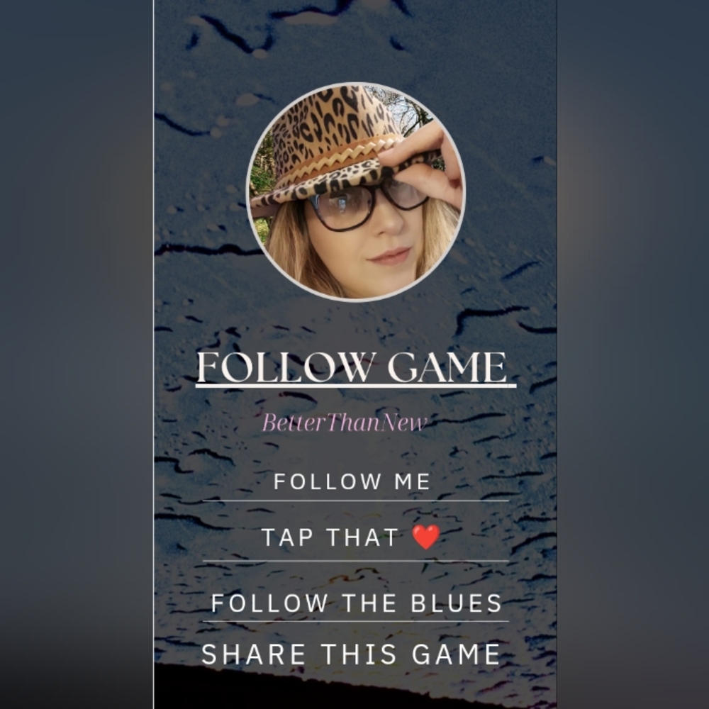 FOLLOW GAME! Follow. Love. Share. Follow all the blues. Let's grow together 🌷